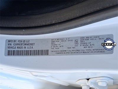 2021 RAM 1500 Big Horn/Lone Star