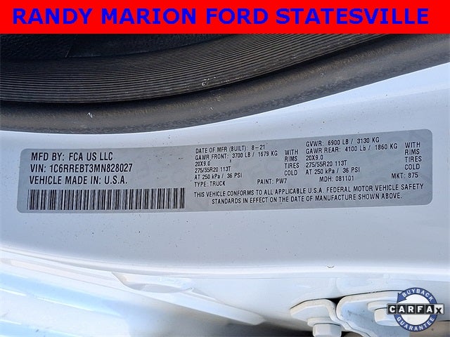 2021 RAM 1500 Big Horn/Lone Star