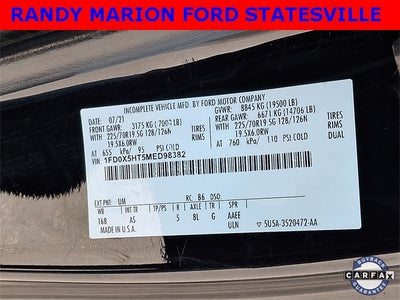 2021 Ford F-550SD XL DRW