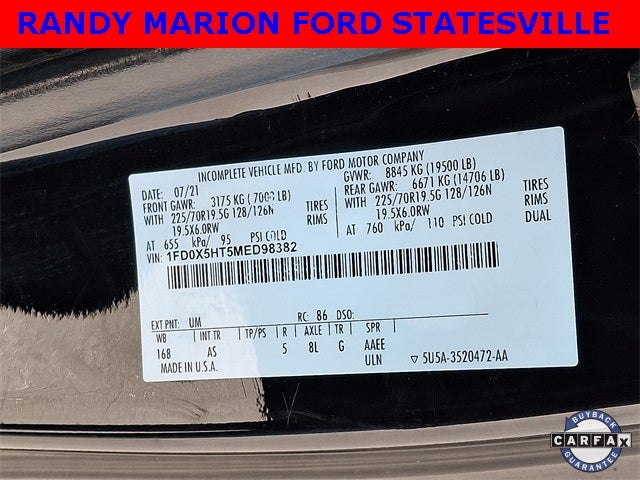 2021 Ford F-550SD XL DRW