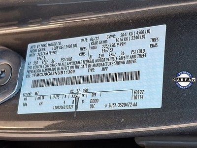 2022 Ford Escape SE
