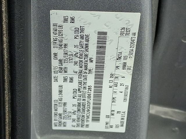 2015 Ford Escape SE