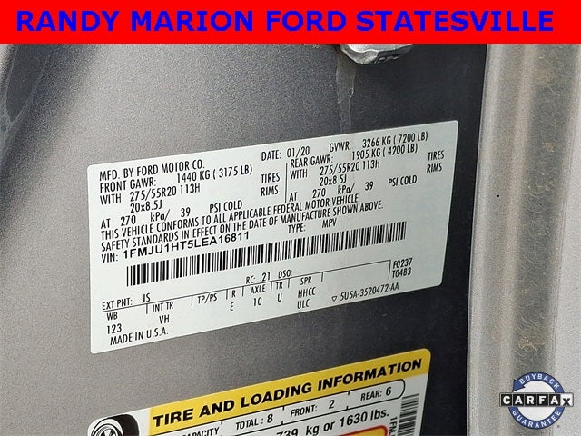 2020 Ford Expedition XLT