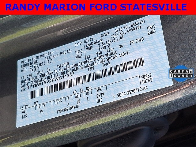 2023 Ford F-150 Lightning Pro