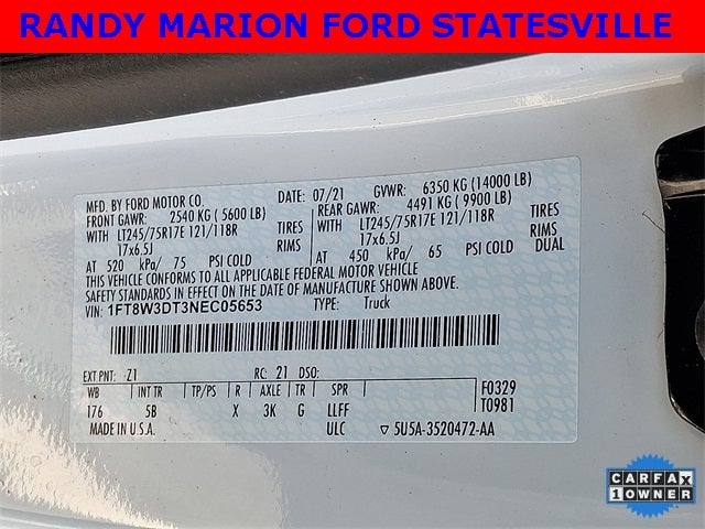 2022 Ford F-350SD Lariat