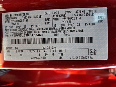 2024 Ford F-150 Lariat