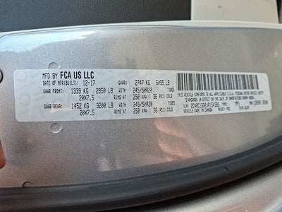 2018 Chrysler Pacifica Limited