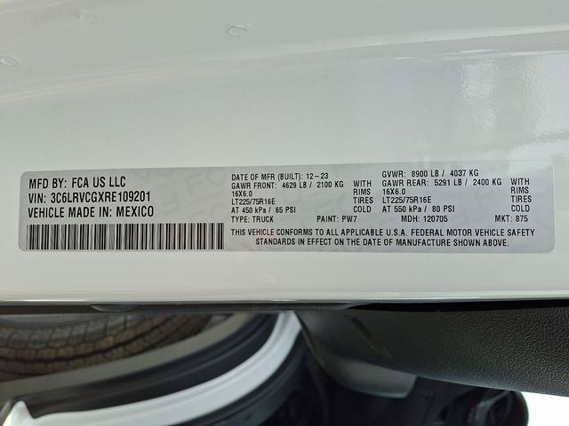 2024 RAM ProMaster 2500 High Roof