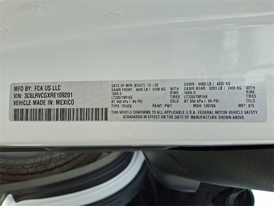 2024 RAM ProMaster 2500 High Roof