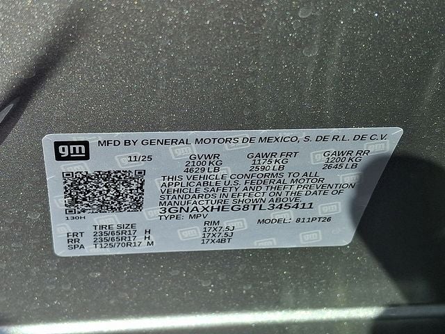 2026 Chevrolet Equinox LT