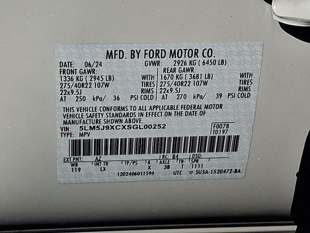 2025 Lincoln Aviator Black Label