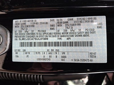 2025 Lincoln Corsair Reserve