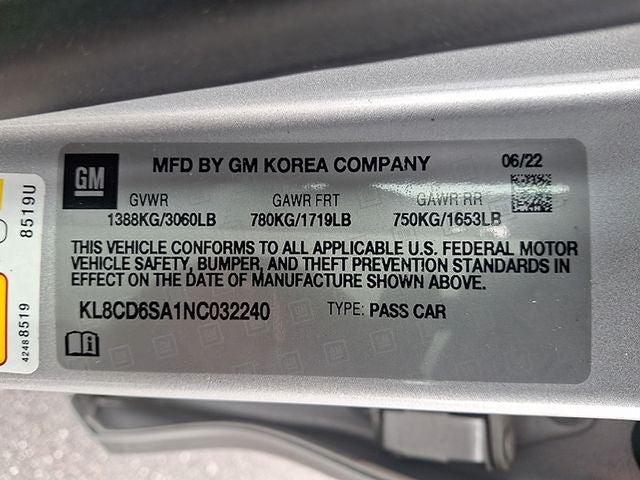 2022 Chevrolet Spark 1LT