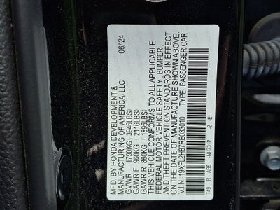 2024 Honda Civic Sport