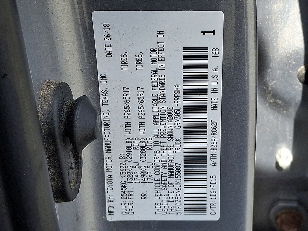 2018 Toyota Tacoma TRD Sport V6