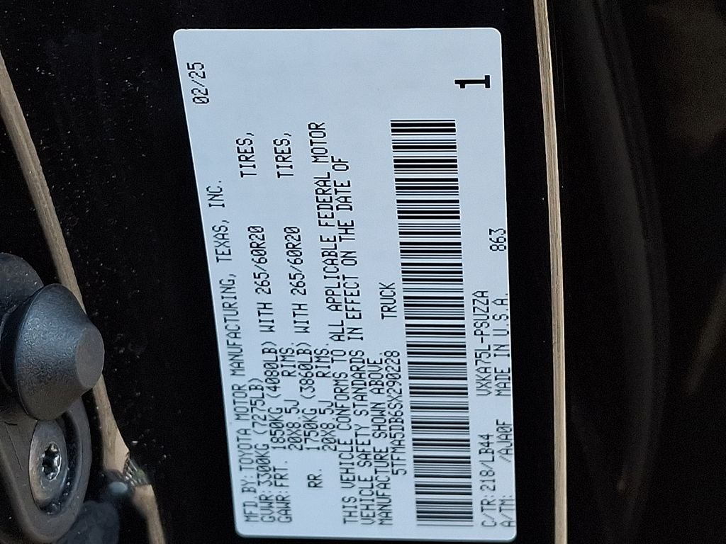 2025 Toyota Tundra 1794