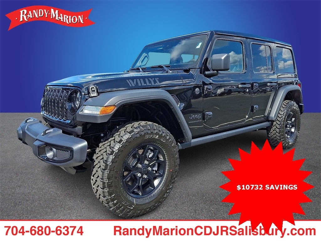 2025 Jeep Wrangler WRANGLER 4-DOOR WILLYS