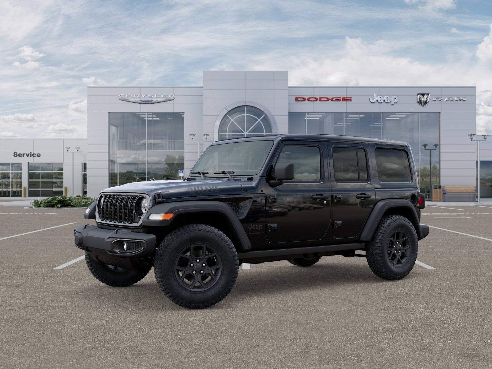 2025 Jeep Wrangler WRANGLER 4-DOOR WILLYS