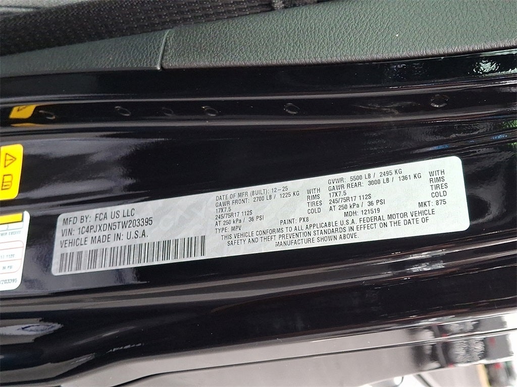 2026 Jeep Wrangler WRANGLER 4-DOOR SPORT