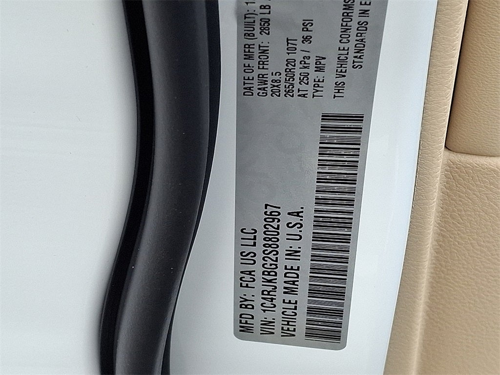 2025 Jeep Grand Cherokee L GRAND CHEROKEE L LIMITED 4X4