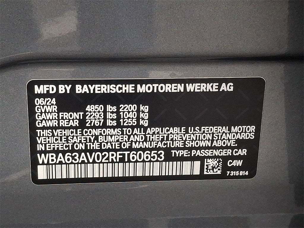 2024 BMW 4 Series 430i Gran Coupe