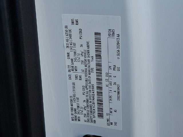 2022 Ford F-150 XL
