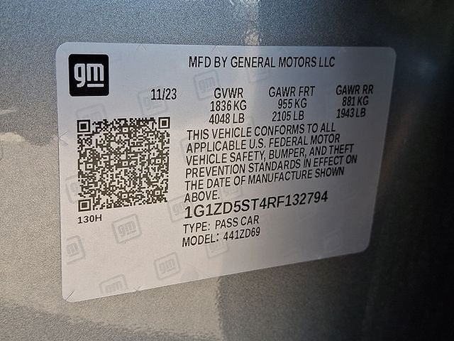2024 Chevrolet Malibu LT 1LT
