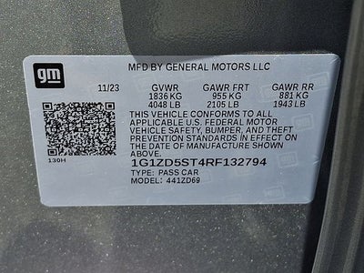2024 Chevrolet Malibu LT 1LT