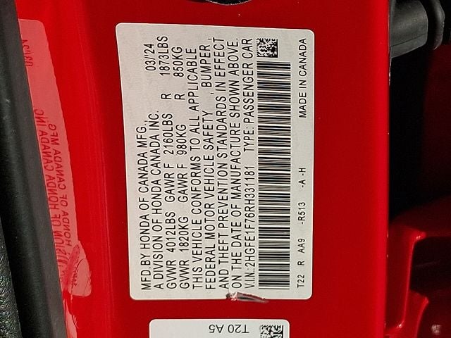 2024 Honda Civic EX