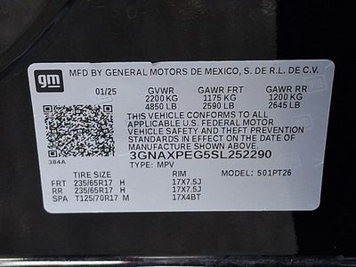 2025 Chevrolet Equinox LT