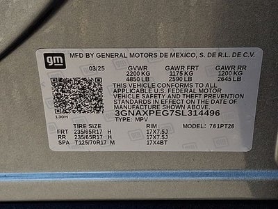 2025 Chevrolet Equinox LT