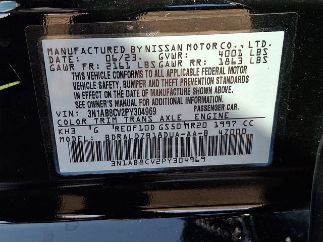 2023 Nissan Sentra SV