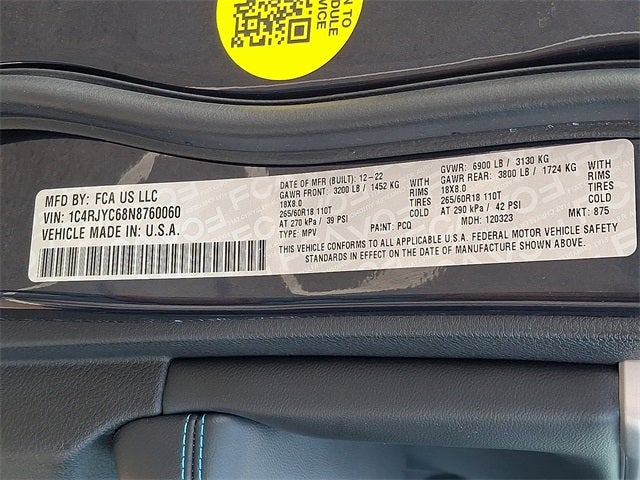 2022 Jeep Grand Cherokee Trailhawk 4xe