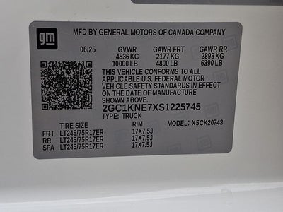 2025 Chevrolet Silverado 2500HD LT