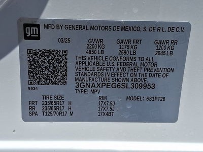2025 Chevrolet Equinox LT
