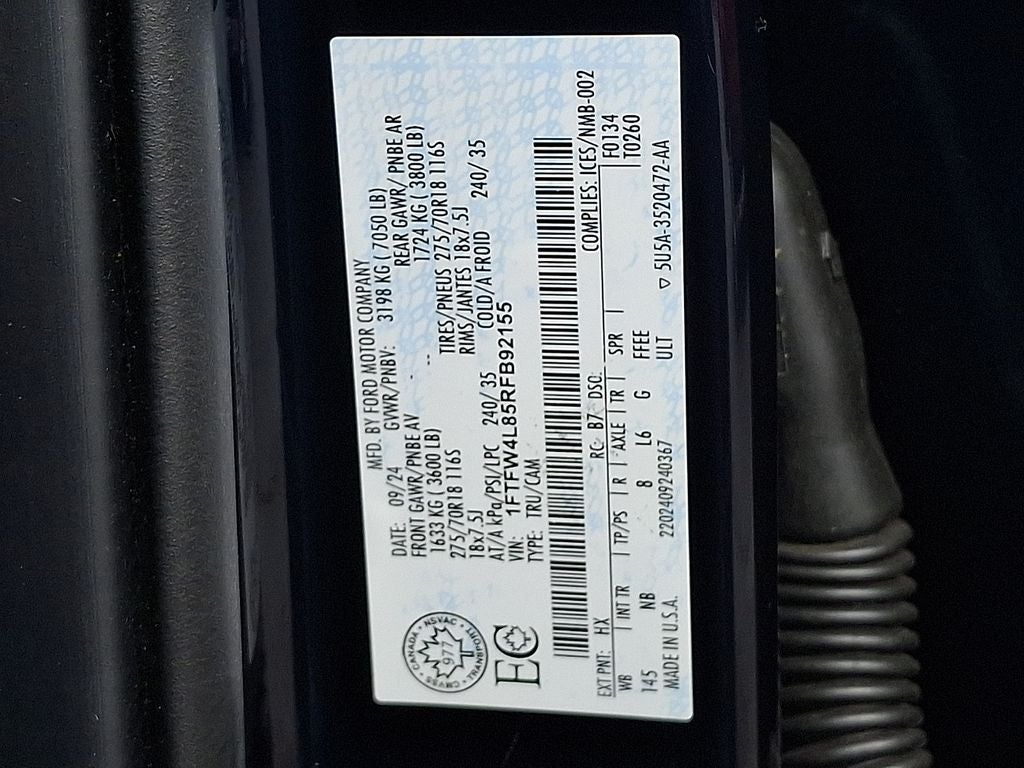 2024 Ford F-150 Tremor