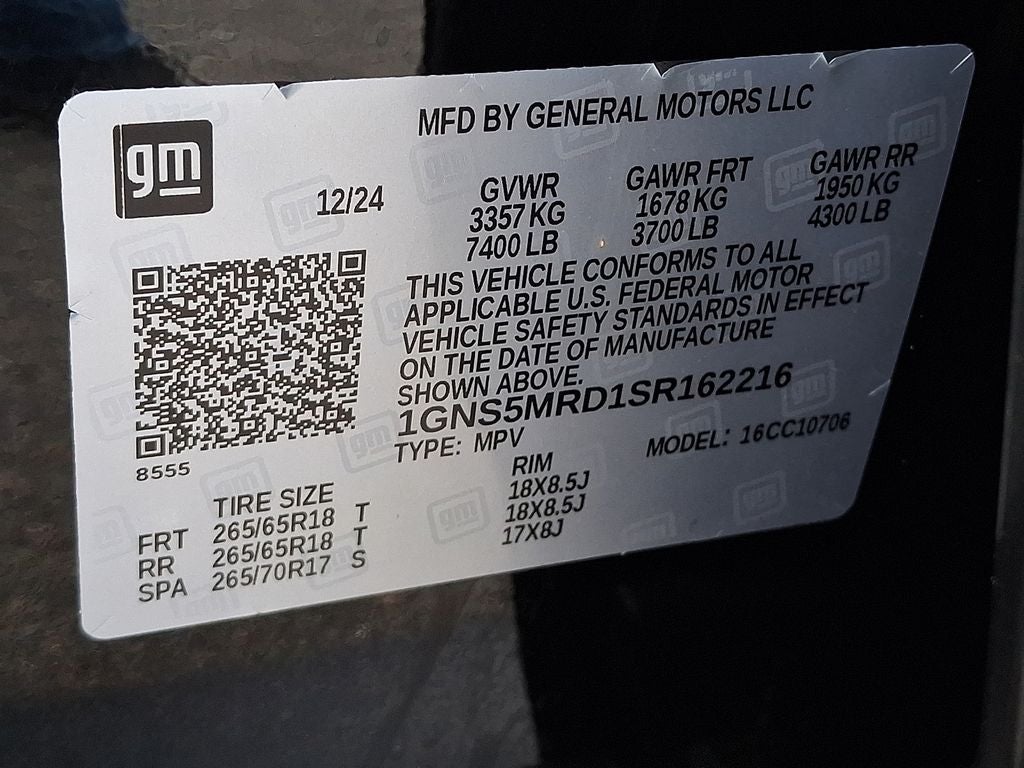 2025 Chevrolet Tahoe LS