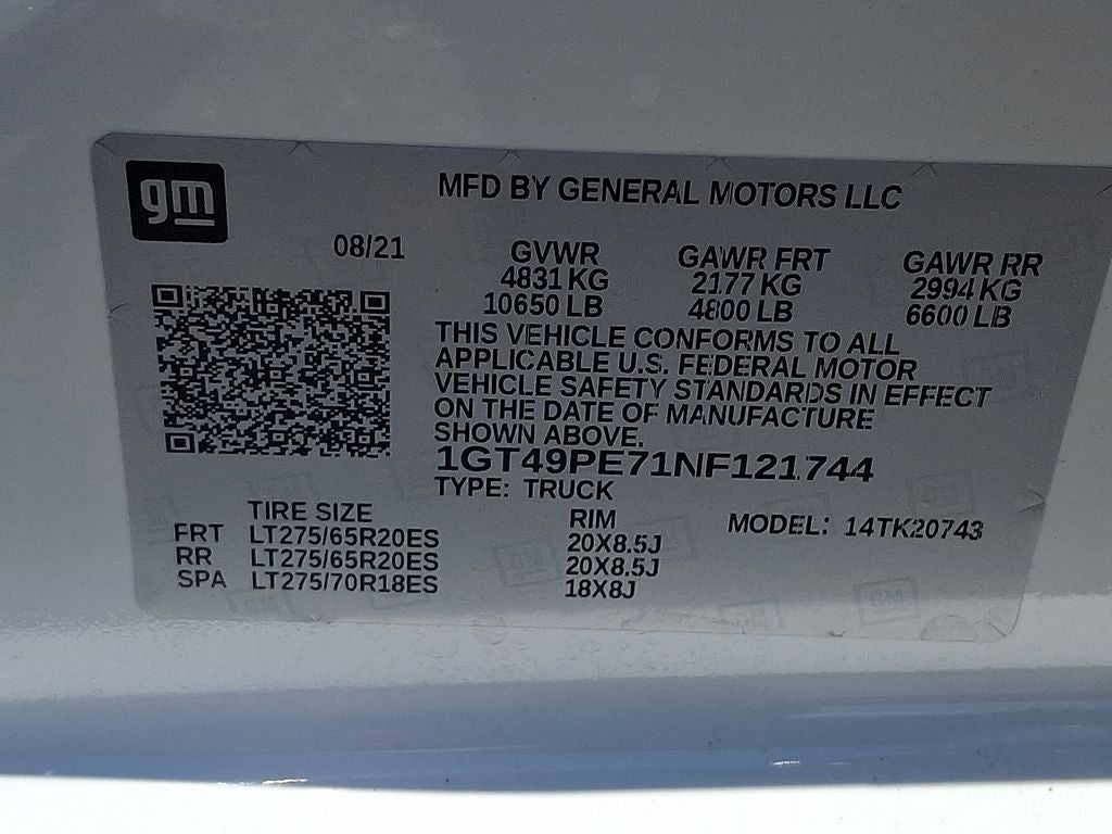 2022 GMC Sierra 2500HD AT4