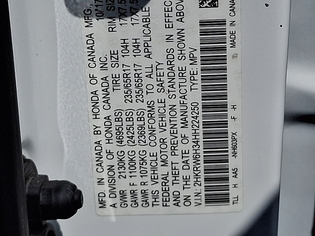 2017 Honda CR-V LX
