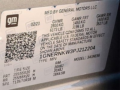 2023 Chevrolet Traverse High Country