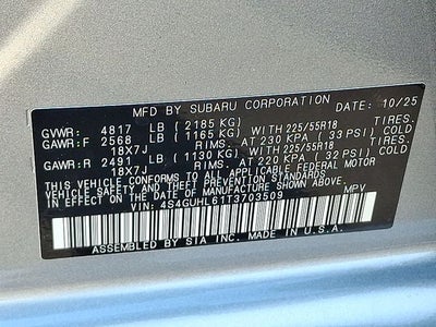 2026 Subaru Crosstrek Limited