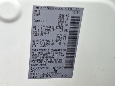 2015 Nissan Rogue SL