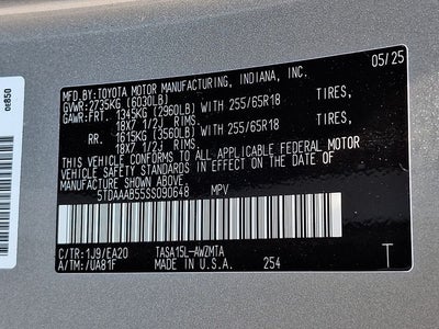 2025 Toyota Grand Highlander XLE