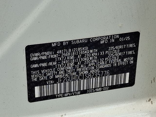 2025 Subaru Crosstrek Premium