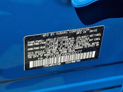2022 Subaru Forester Wilderness