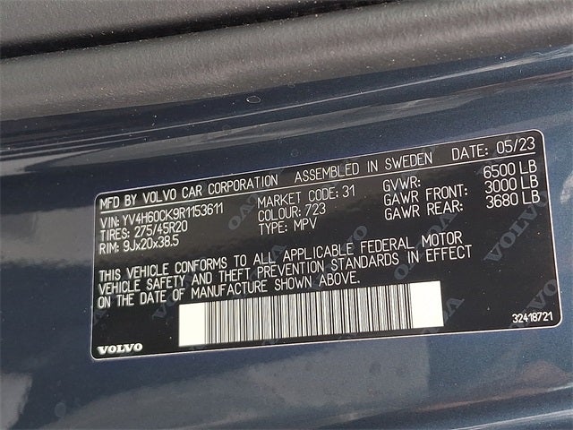 2024 Volvo XC90 Recharge Plug-In Hybrid T8 Core Bright Theme