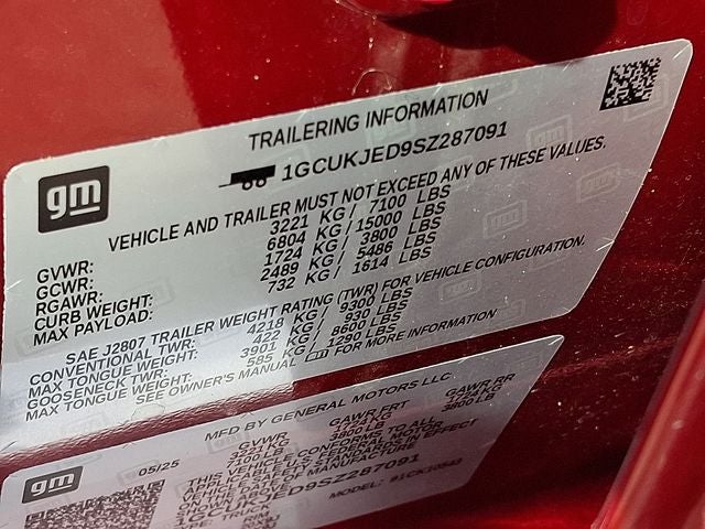 2025 Chevrolet Silverado 1500 High Country