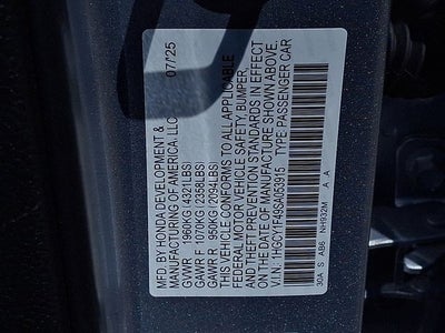 2025 Honda Accord SE