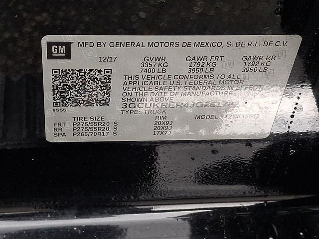 2018 Chevrolet Silverado 1500 LT LT1
