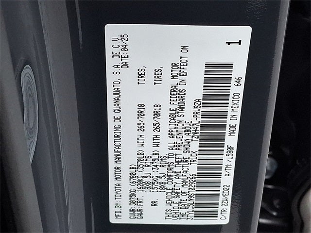 2025 Toyota Tacoma Hybrid TRD Pro